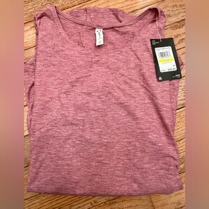 Under Armour Heathered Pink Long Sleeve Tee
L Large